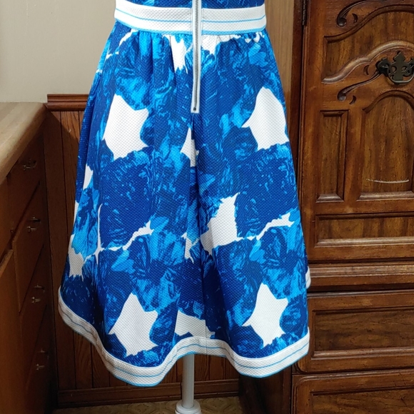 TR Designs Floral Vintage Dress No Size Tag - Picture 6 of 14